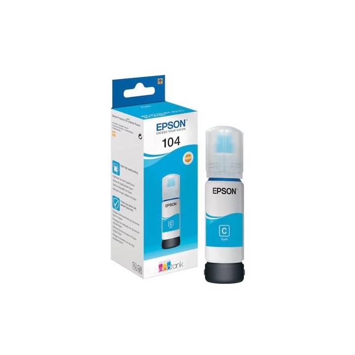 EPSON 104 CIANO ORIGINALE