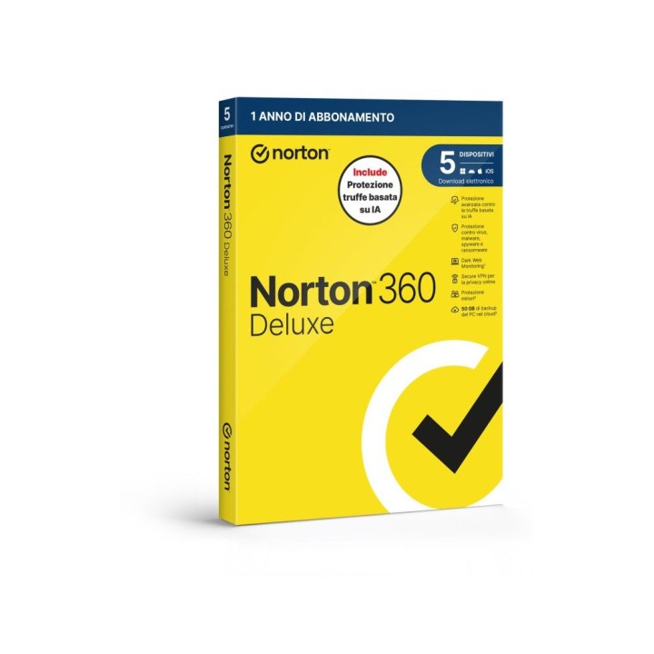 NORTON ANTIVIRUS DELUXE 5 PC